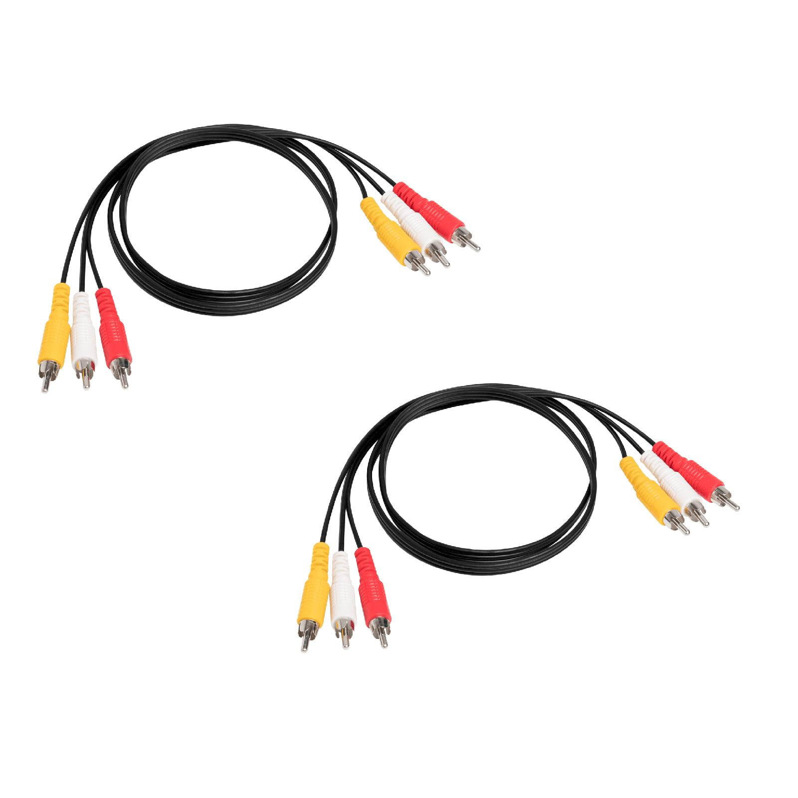 3 FT 3 To 3 Composite Extension Audio Video AV Yellow Red White Joint 3-ft-3-to-3-composite-extension-audio-video-av-yellow-red-white-joint