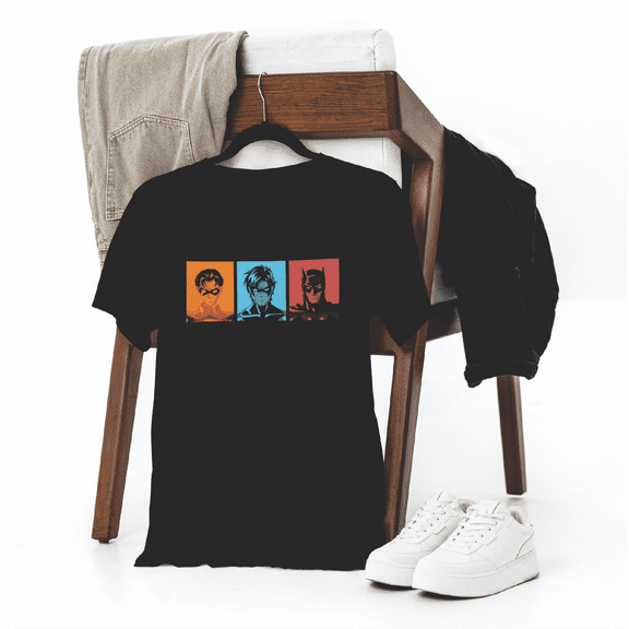 3 Faces of Nightwing Designed by Impressive Inks