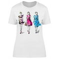 thumbnail image 1 of 3 Fashion Models Sketch T-Shirt Women -Image by Shutterstock, Female XX-Large, 1 of 2
