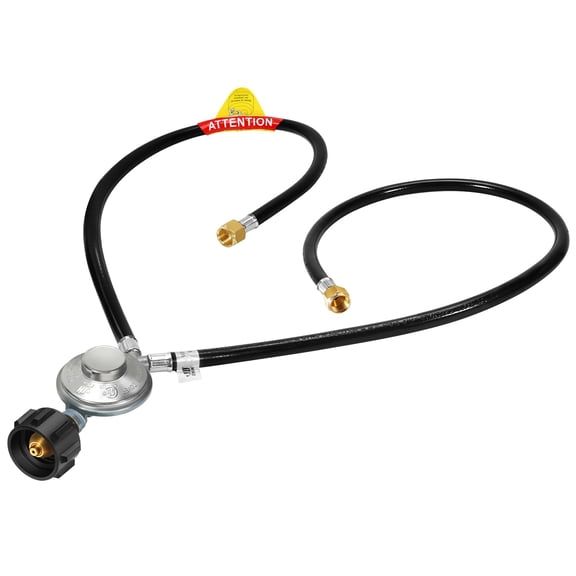 3 Feet Y Splitter Propane Regulator With Hose 2 Low Kit For Lp Gas Grill Heater Camping Stove And Fire Pit Table