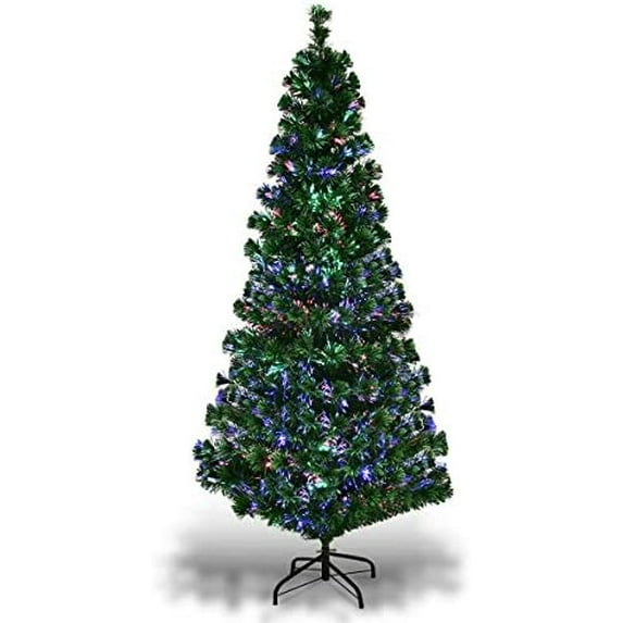 3' Fiber Optic | 90 Tips, Dia 16" | Includes Metal Stand, Green, PVCF-3$$Home Decor, Kitchen, & Other