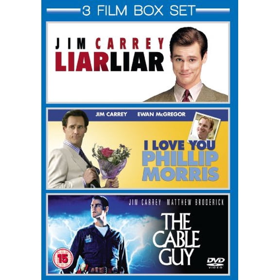 3 Film Box Set: I Love You Phillip Morris / Liar Liar / The Cable Guy [DVD]