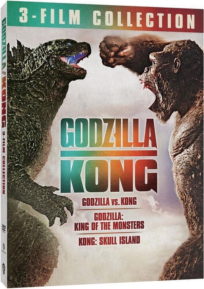 Pre-Owned 3-Film Collection Godzilla Vs. Kong/Godzilla: King Of The Monsters/Kong: Skull Island (Walmart Exclusive) (DVD)