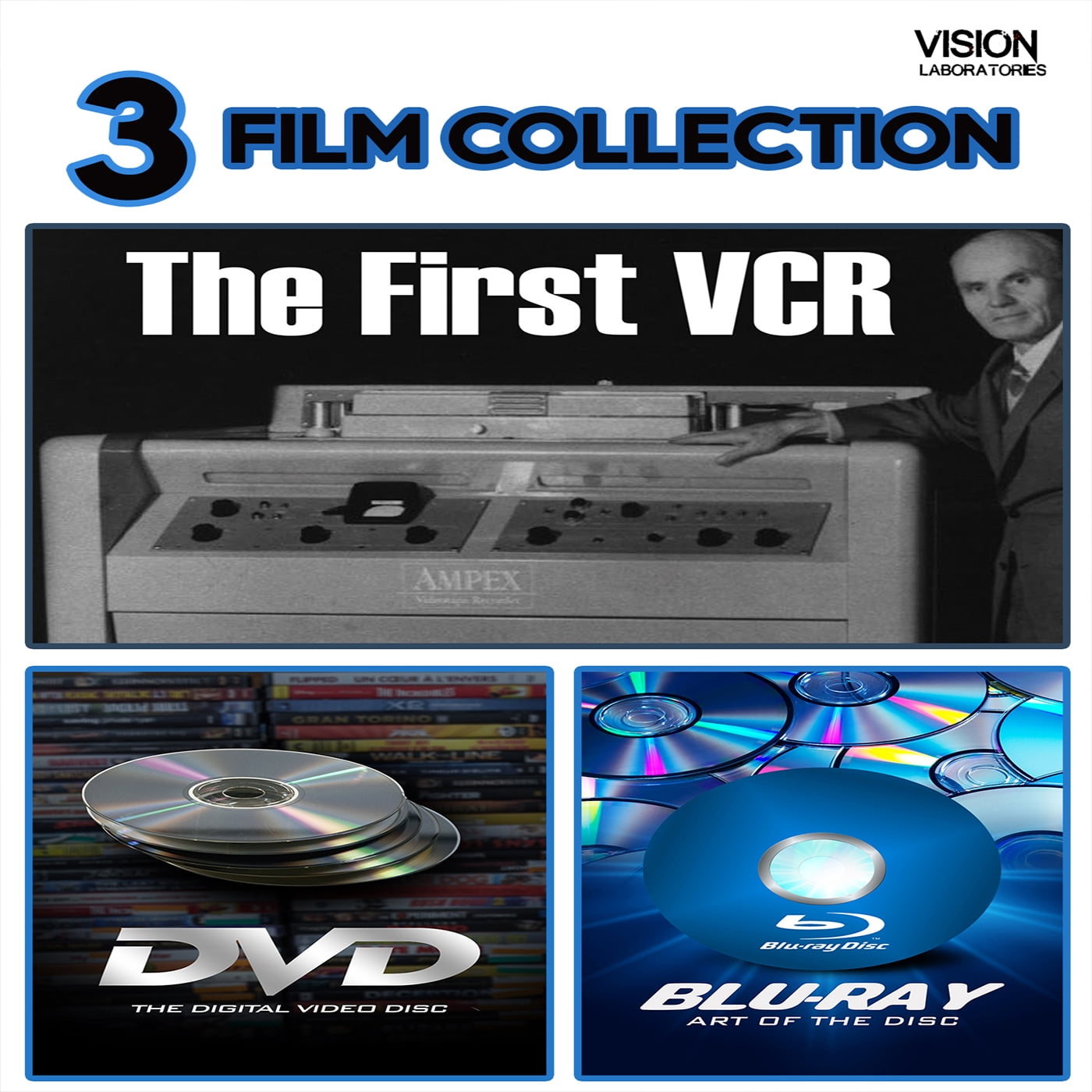 3 Film Collection: The First VCR/DVD: The Digital Video Disc/Blu-ray: Art Of The Disc (DVD)
