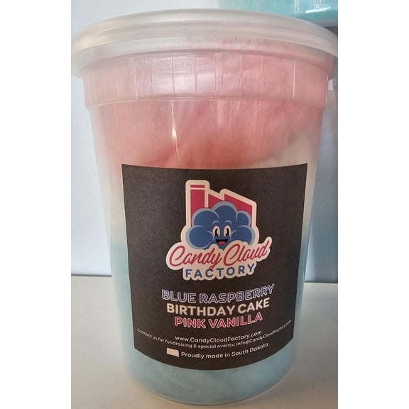 3-Flavor Cotton Candy Container