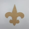 thumbnail image 1 of 3" Fleur de lis, Unfinished MDF Art Shape by Wooden Craft Cutouts, 1 of 2