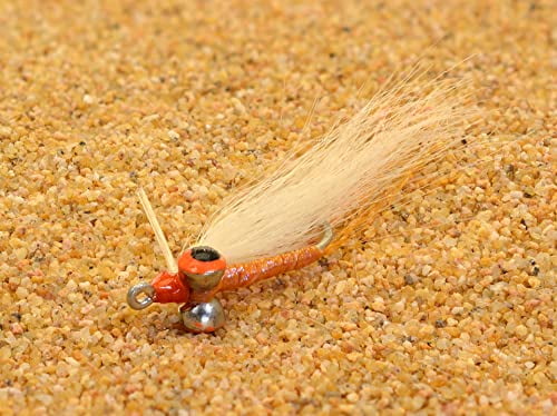 3 Flies - Gotcha Christmas Island Fly - Great for Permit and Redfish as Well - Mustad Hooks - Choose Size
