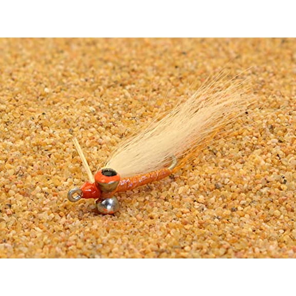 3 Flies - Gotcha Christmas Island Fly - Great for Permit and Redfish as Well - Mustad Hooks - Choose Size