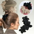 3 Flower Frosted Petal Hair Clips European And Retro Hair Clips Hair