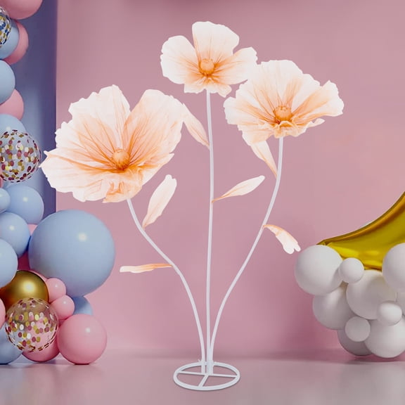 3 Flowers Large Artificial Wedding Flowers Height 67in for Wedding Decoration, Scene Background, Window Display