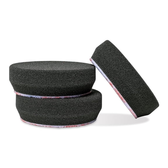 3" Foam Finishing Pads for Car Polishing and Detailing, Buffing Paint Correction Sealant Application, 11274, Set of 3