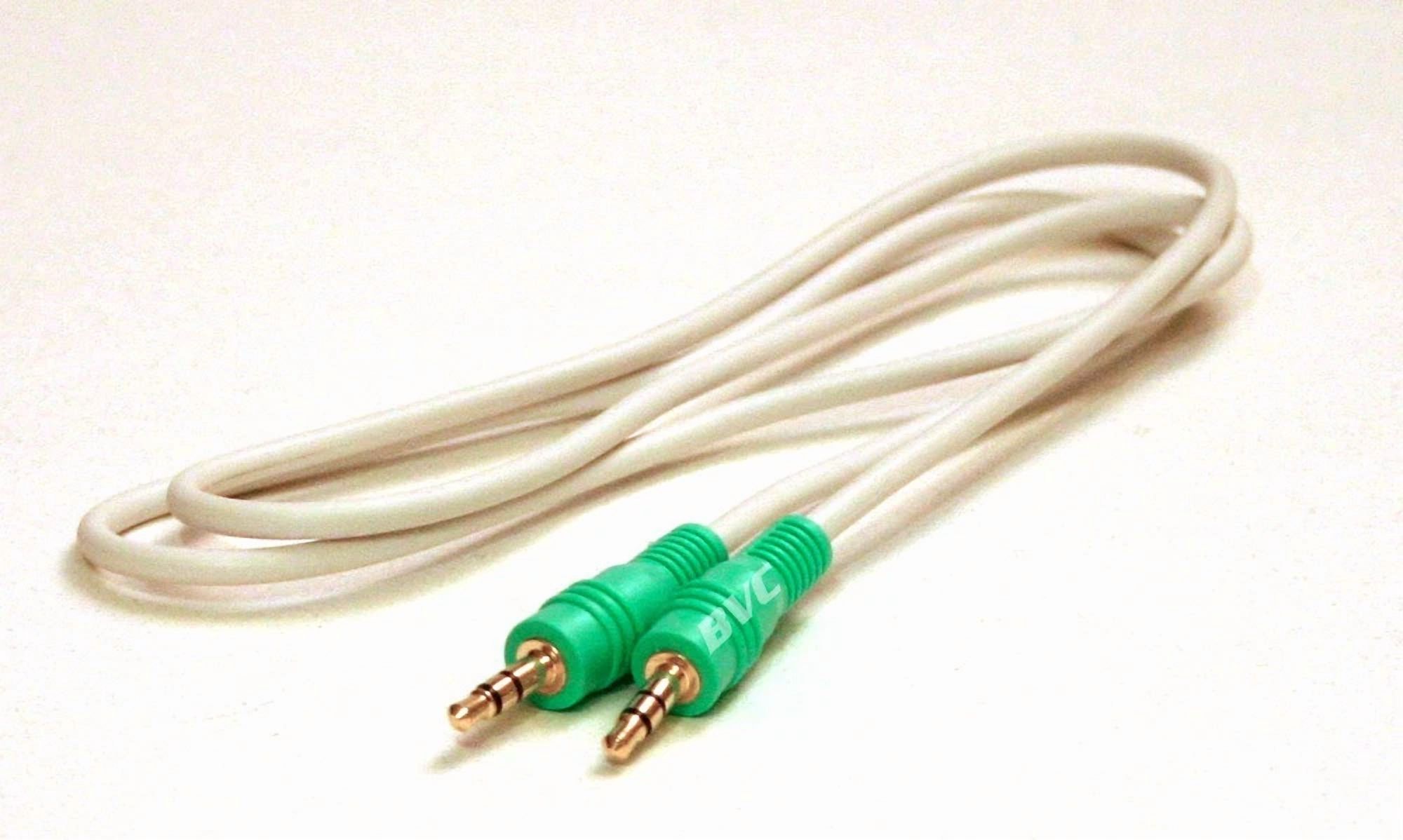 3 Foot Gold Plated 3.5Mm Stereo Trs Male To Male Cable (3' Feet Audio Cables)