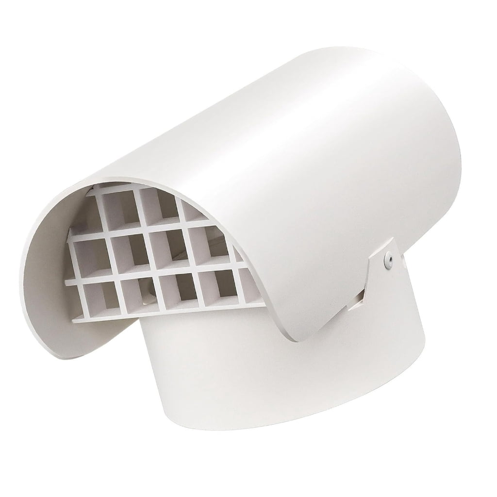3 Foot SCH40 PVC Outlet Hat for Radon Exhaust Conduits Prevents Debris ...