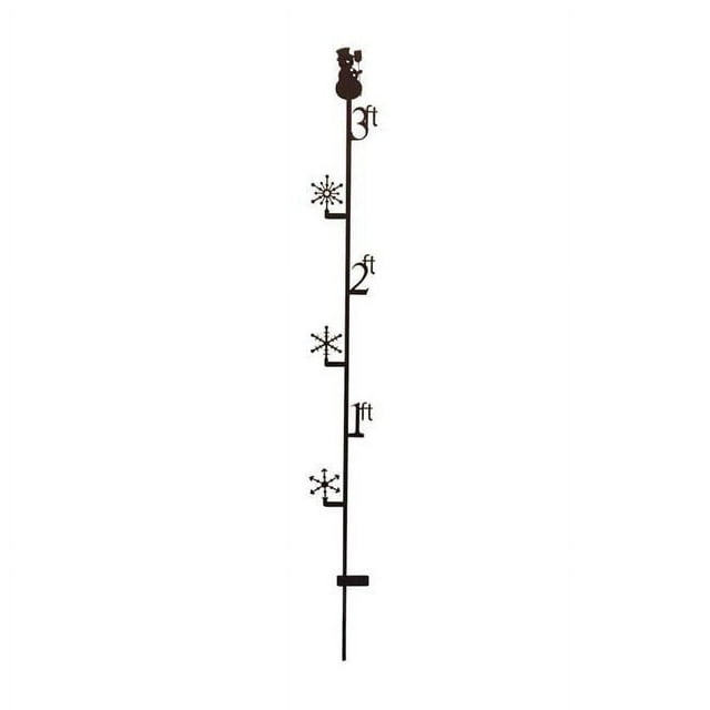 Village Wrought Iron SG-175-M 3 ft. Snowman Snow Gauge