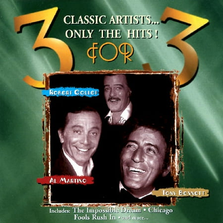 3 For 3: Robert Goulet, Tony Bennett And Al Martino
