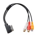 3 For Rca To Ami Mmi Audio Video Cable Female Dvd Video Audio Cable For
