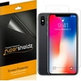thumbnail image 1 of [3 Front & 3 back] Supershieldz for Apple iPhone X Full Body Screen Protector, Supershieldz for Anti-Bubble High Definition (HD) Clear Shield, 1 of 3