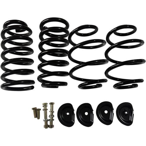 3'' Front & 5'' Rear Lowering Drop Spring Lowering Kit for 1963-1972 Chevy C10 GMC C15, Coil Spring Lowering Drop Kit