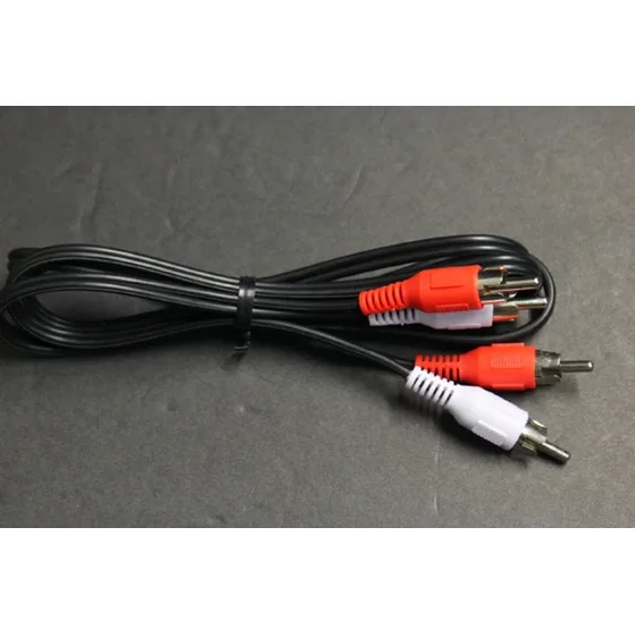 3 Ft 4 Inch Composite Av 2-Rca Audio Cable Male Red White 40 Inch