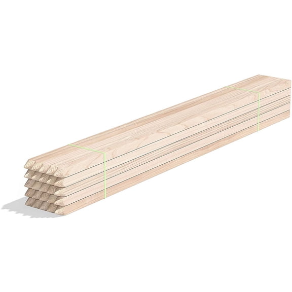 3 Ft. Wooden Garden and Sign Post Stakes (100-Pack)