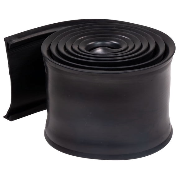 3" Fuel Tank Strap Isolator for Semi Trucks - 6 ft. Length, Black