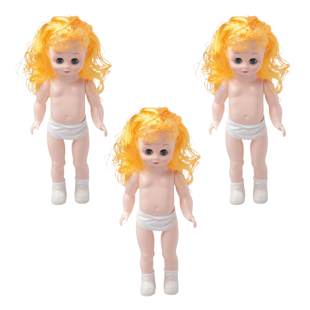 3 Full Body Strawberry Blonde Dolls - For Vintage Doll Clothing Modeling -  Walmart.com