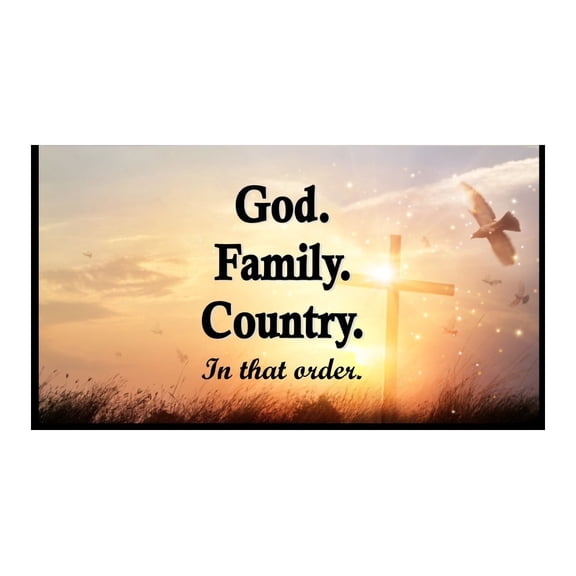 3 Full Current Years USA Made God Family Country Cross Pocket Calendar Planner with Note Pad