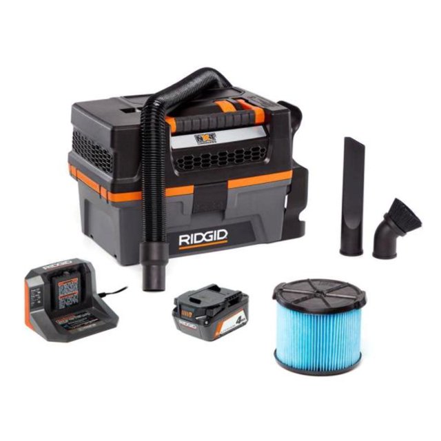 3 Gallon 18Volt Cordless Handheld NXT Wet/Dry Vacuum with Battery