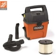 thumbnail image 1 of RIDGID 3 Gal. 3.5-Peak HP Portable Pro Wet Dry Vac, 1 of 7