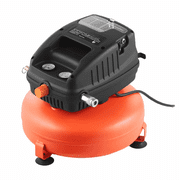 3 Gallon Air Compressor, 1/3HP Pancake Compressor, 0.54CFM @ 90PSI, Oil-Free, for Tire Inflation, Spray Painting, Nailing
