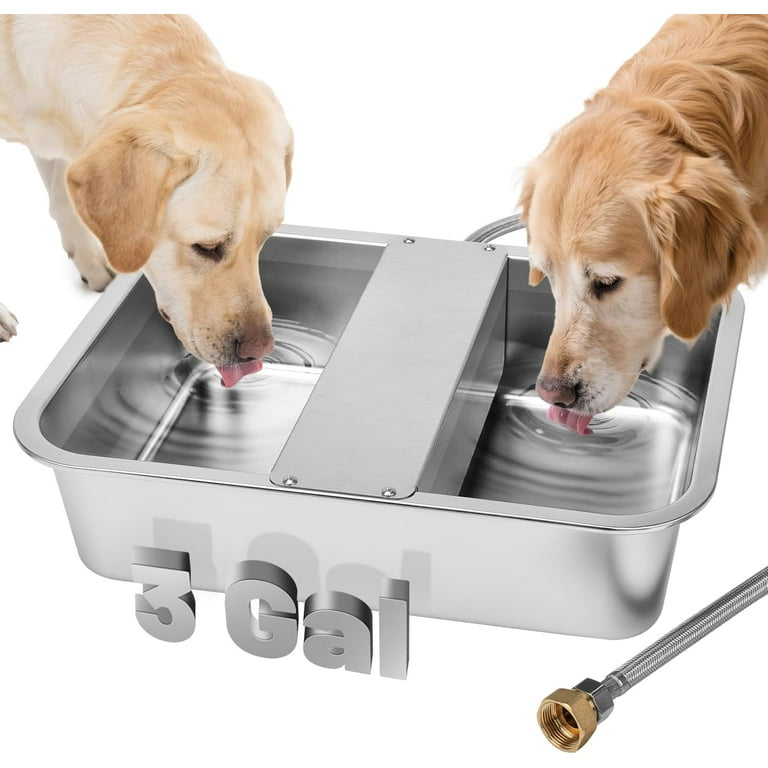 Gallon Automatic Dog Water Dispenser, Large Dog Water Bowl