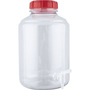 3 Gallon FerMonster Wide Mouth Plastic Fermenter with Spigot, Air Lock and Stopper