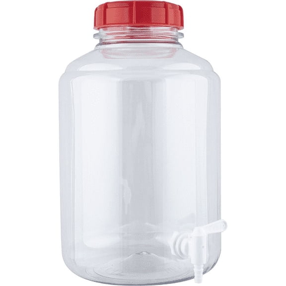 3 Gallon FerMonster Wide Mouth Plastic Fermenter with Spigot, Air Lock and Stopper