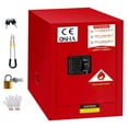 thumbnail image 1 of 3 Gallon Flammable Liquid Storage: Cold-Rolled Steel, Secure Lock, for Metalworking Shops, 1 of 5