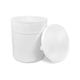 thumbnail image 1 of 3 Gallon Ice Cream Container with Lid - Freezer Storage Containers, Round Plastic Containers with Lid, 10 count, 1 of 5