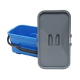 thumbnail image 1 of 3 Gallon Rectangular Window Cleaning Bucket With Lid - Yellow, 1 of 6