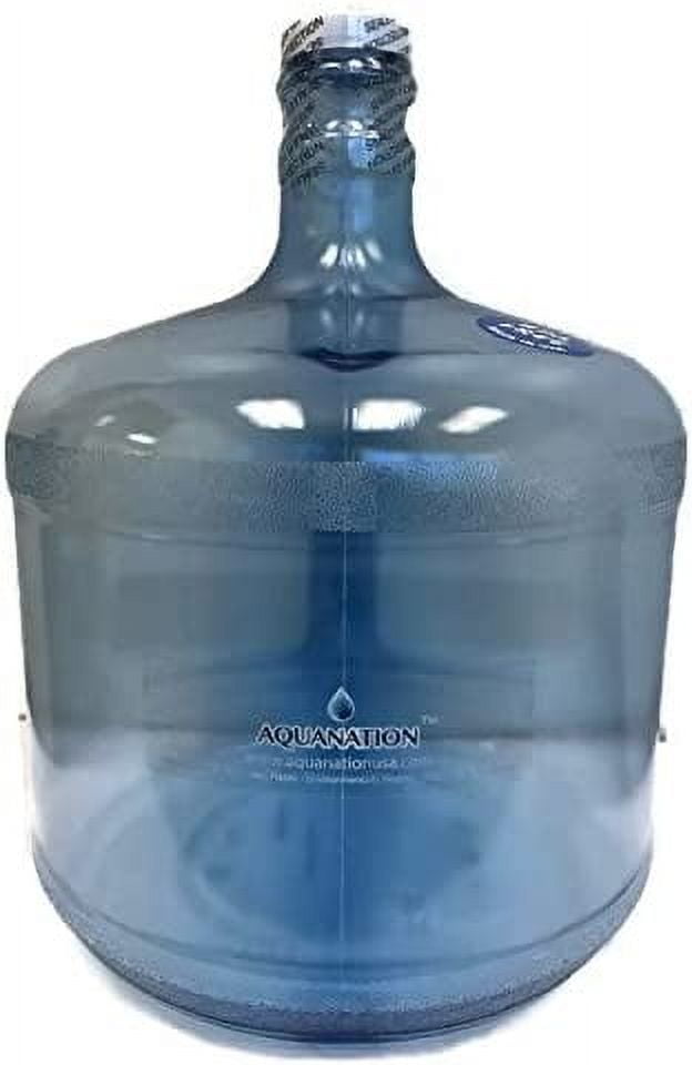 3 Gallon Reusable BPA-Free Food Grade Safe Tritan Plastic Water Bottle Jug Gallon Container Canteen - (Made in USA)