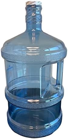 3-Gallon Plastic Water Bottle Jug – BPA Free, Reusable, Top Loading, Grip Handle For Home/Office