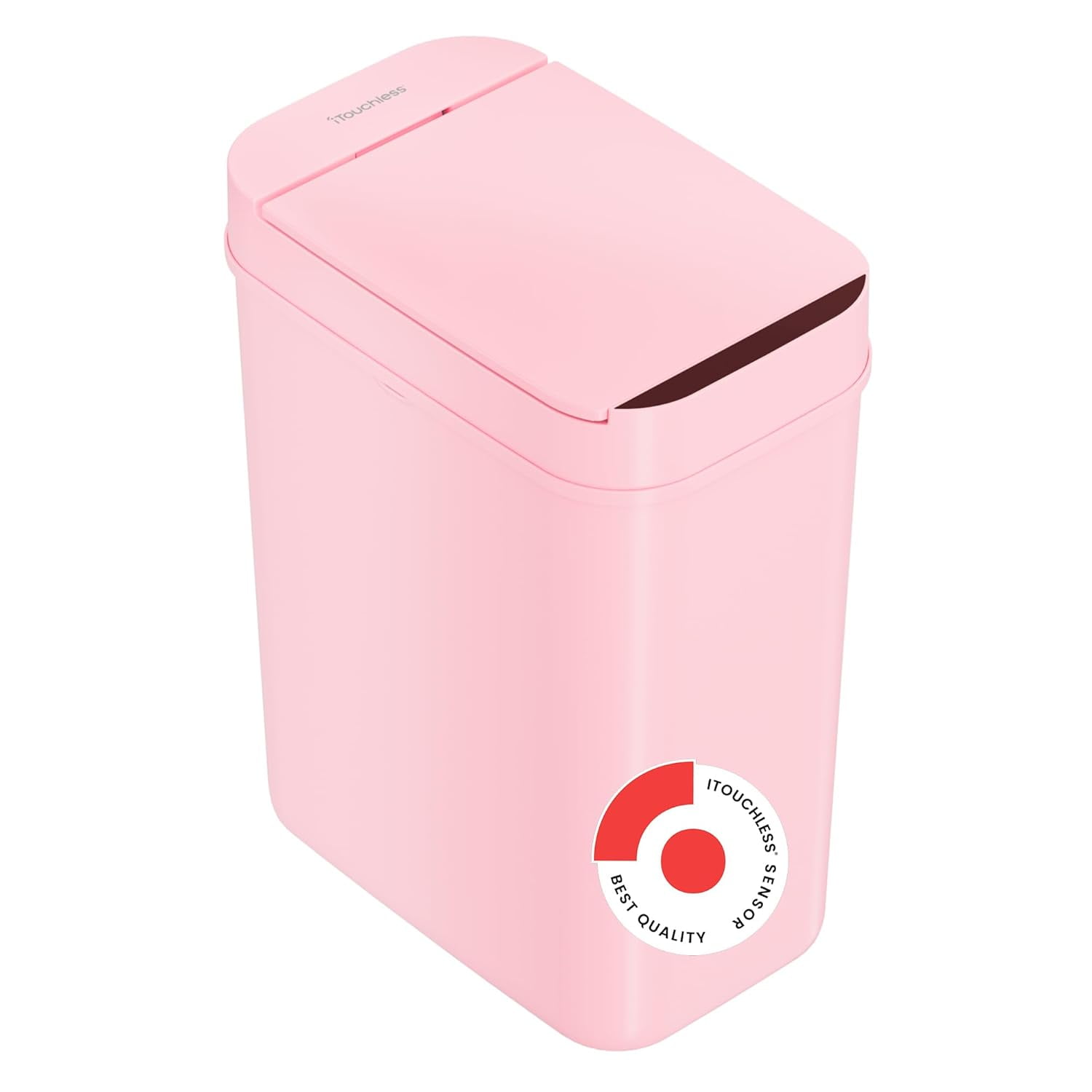Pink Bathroom Trash Cannull