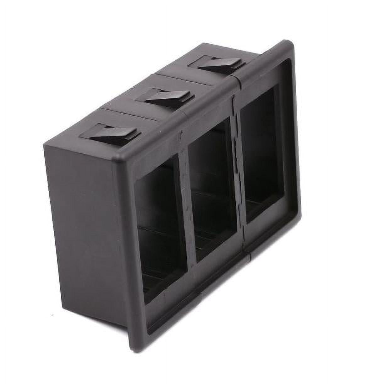 3 Gang Housing Clip Panel Assembly Holder FOR Carling Car Switches 12v