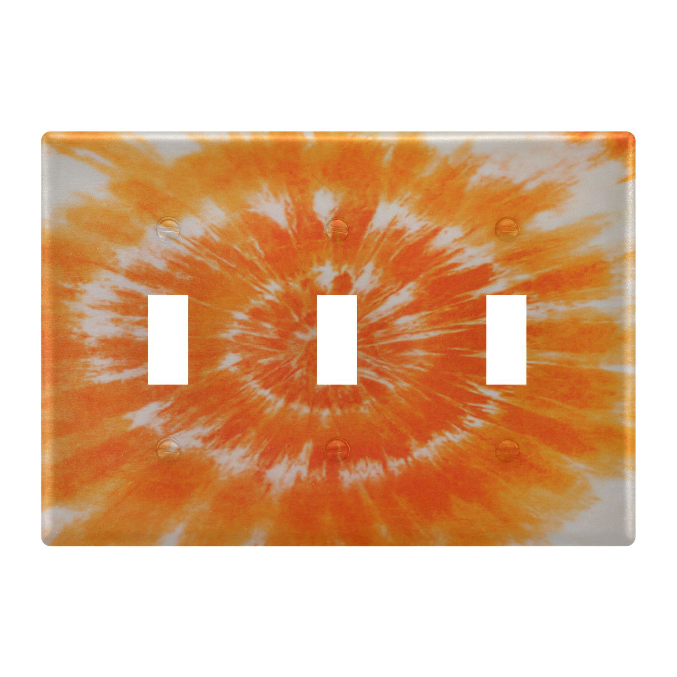 3 Gangs Switch Plate 6.37" × 4.48" Light Switch Cover Plate Wall Plate