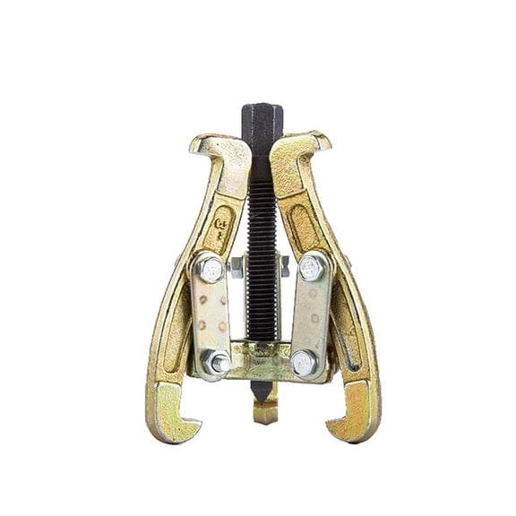 3 Gear Jaw 6" Bearing Puller Car Flywheel Pulley Remover, Heavy Duty Pulley Puller with Reversible Jaws, Bearing Puller Tool Kit