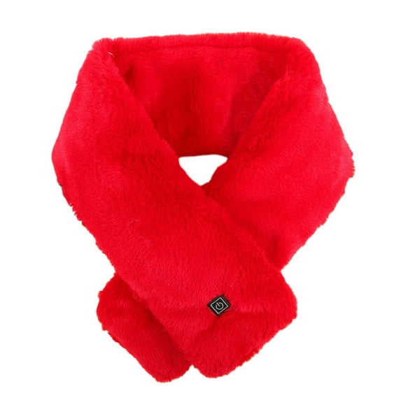 3 Gear USB Heated Scarf with Neck Heating Pad - Waterproof, 55℃ Max Temp, Portable Winter Warmer