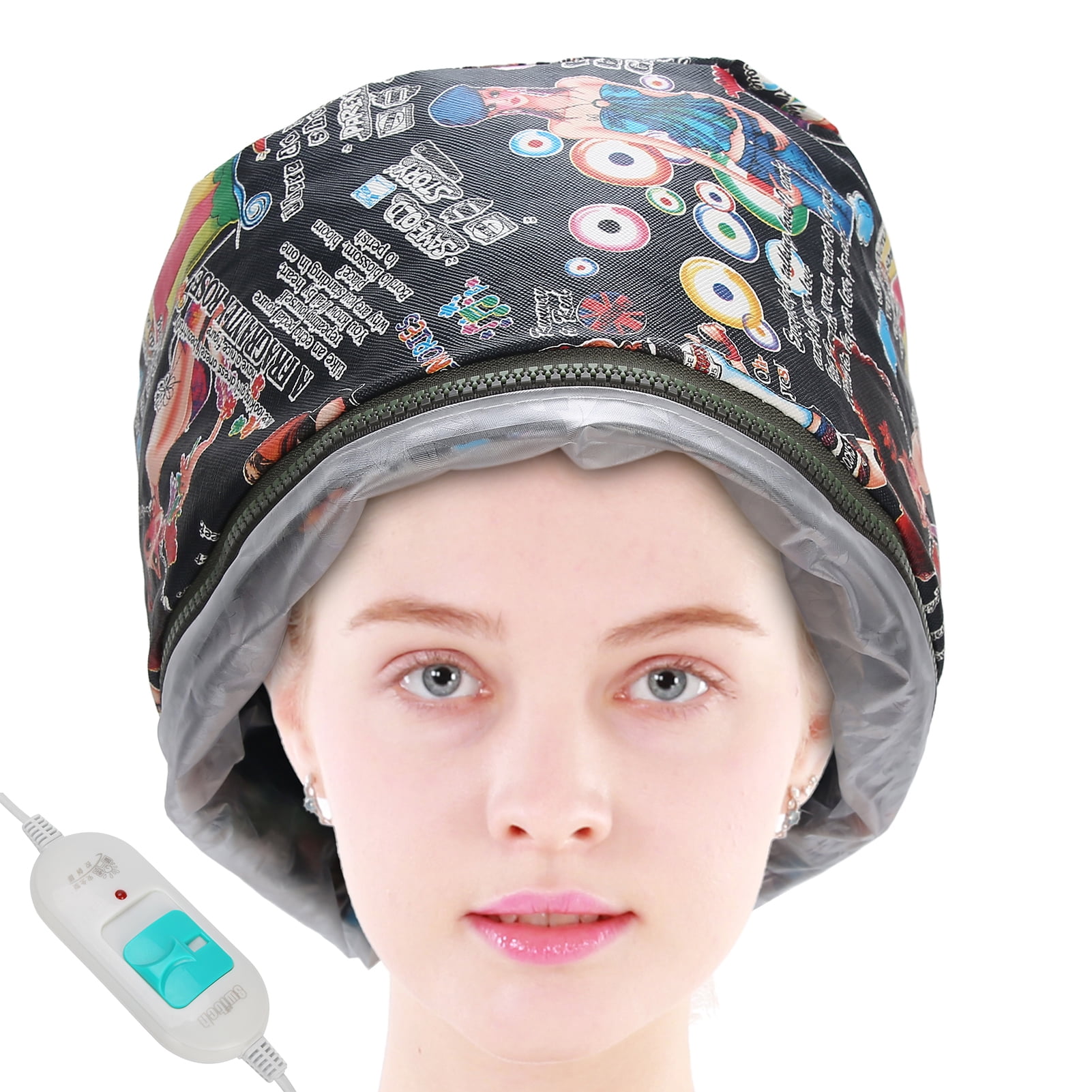 3 Gears Electric Steamer Hair Cap Deep Conditioning Heating Oil