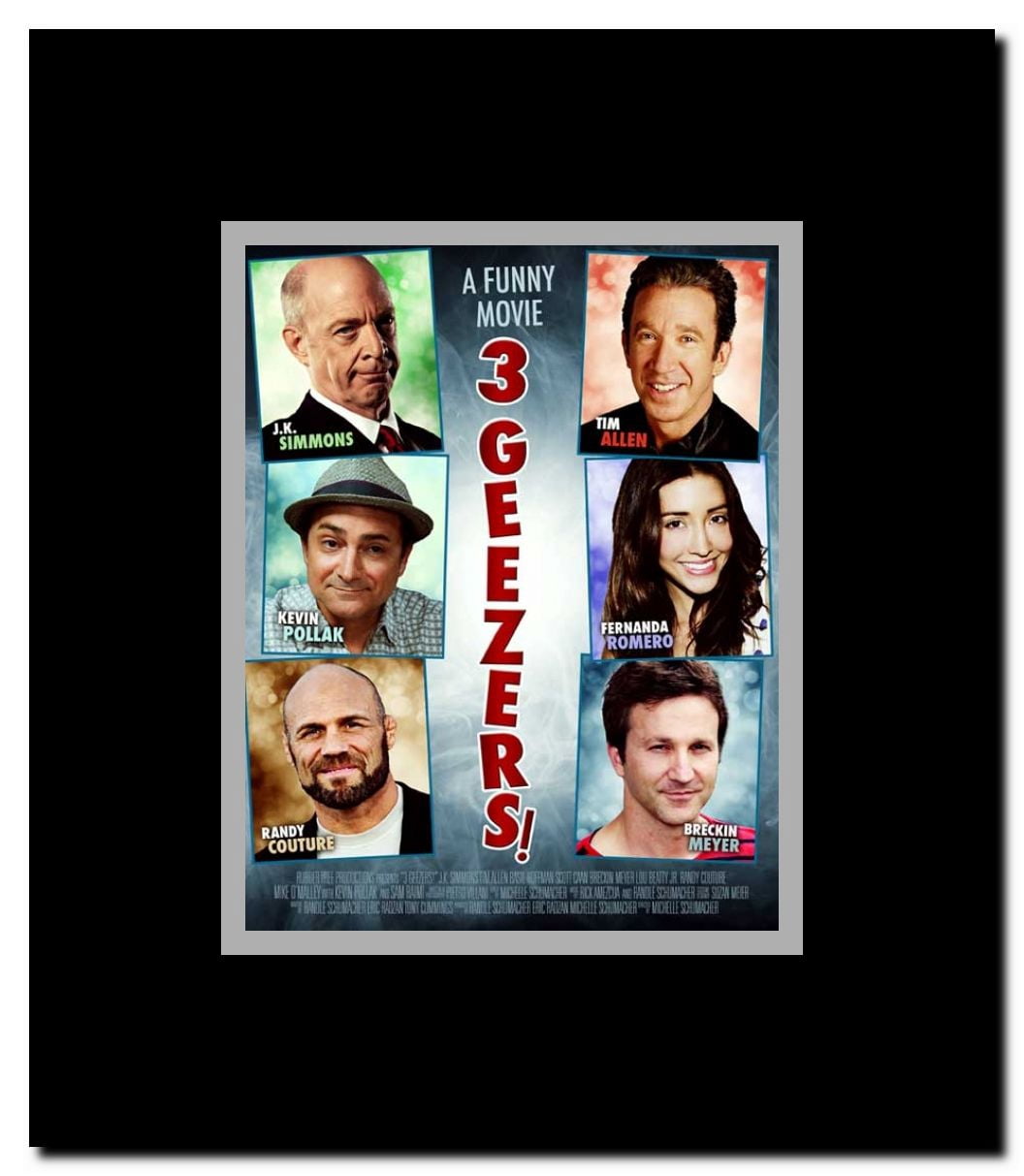 3 Geezers! Framed Movie Poster
