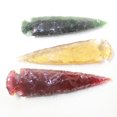 thumbnail image 1 of 3 Glass Ornamental Spearheads  #6742  Arrowheads, 1 of 4