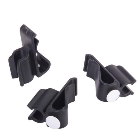 3 Golf Putter Clip On Bag Holder Golf Organizer Ball Marker