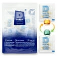 thumbnail image 1 of 3 Gram [100 Packs] "Dry & Dry" Food Safe Orange Indicating Mixed Silica Gel Packets - FDA Compliant, 1 of 8