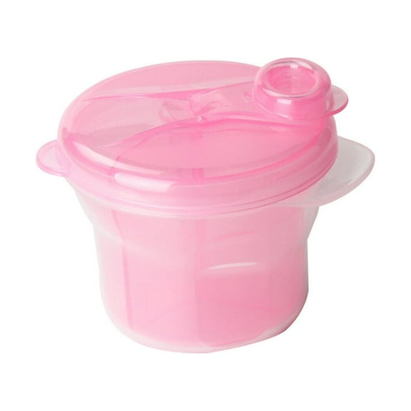 3-Grid Baby Milk Powder Container Snack Pot Dispenser Storage Box