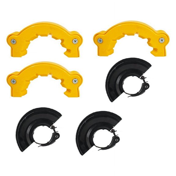 3 * Grind the drill bit bracket 3 * Install the protective cover quickly-Yellow & Black